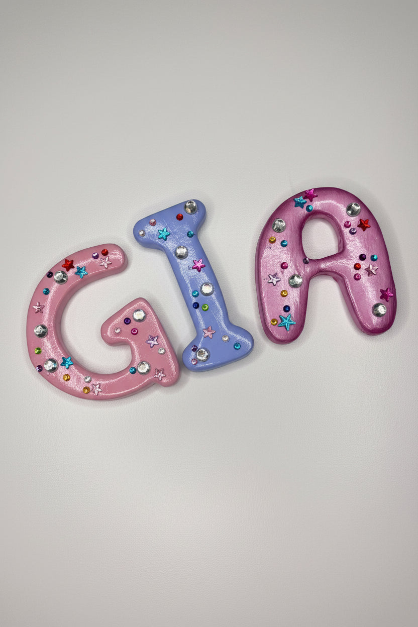 Large Clay Letters